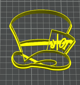HatterHat stampino per biscotti cookie cutter