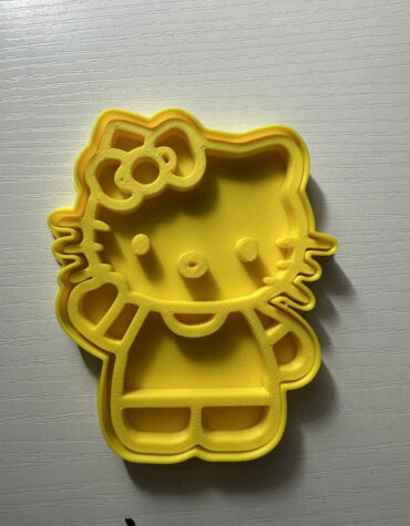 Hello Kitty Cookie Cutter Sugarcraft Fo stampino per biscotti cookie cutter