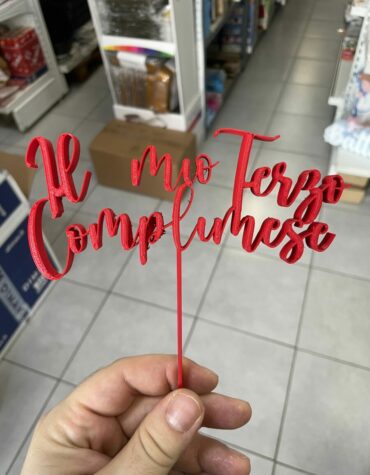 Il mio terzo complimese cake topper Cookie Cutter Fondant Biscuit Icing Bake stampino biscotti