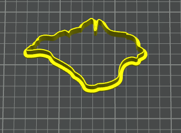 Isle Of Wight Mold for Cookies Cookie Cutter