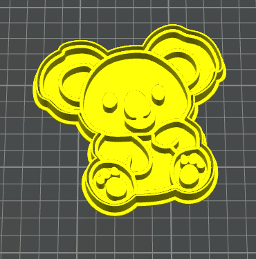 Orsetto Koala stampino per biscotti cookie cutter