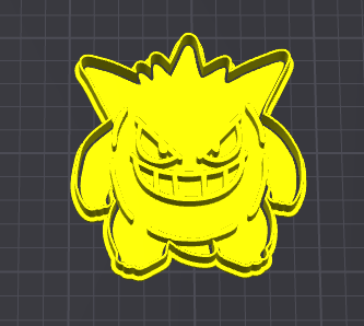 Pokémon Halloween Pikachu Gengar Pumpkaboo Cookie mold Pokémon Center orignal 2 stampino per biscotti cookie cutter