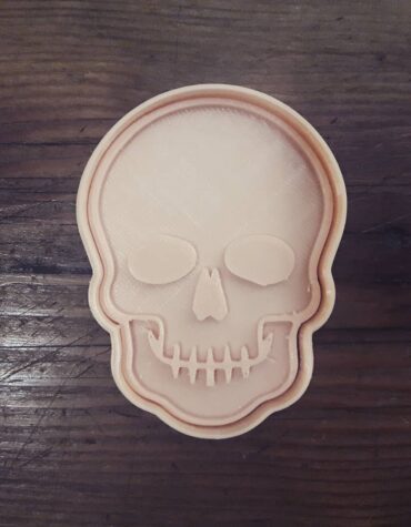 Testa teschio Cookie Cutter Fondant Biscuit Icing Bake stampino biscotti