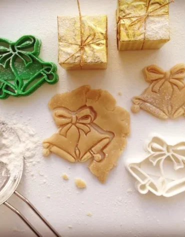 campanelle campane di natale stampino per biscotti cookie cutter