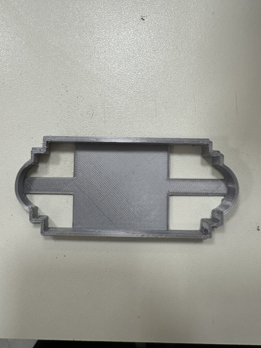 cornice a punta e squadrata stampino per biscotti cookie cutter