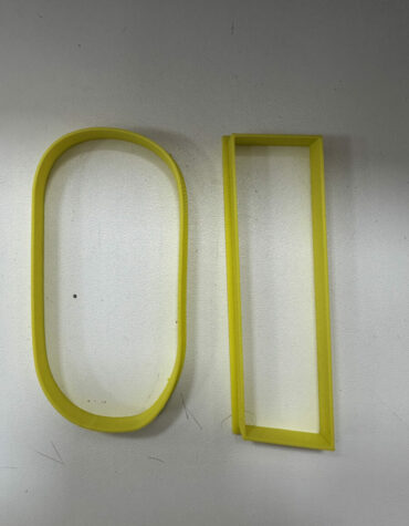 cornice arco ovale e rettangolare stampino per biscotti cookie cutter