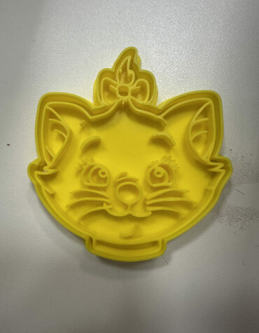 gatto minou faccia stampino per biscotti cookie cutter