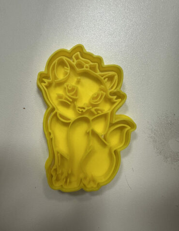 gatto minou intero stampino per biscotti cookie cutter