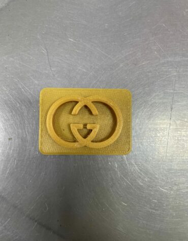 gucci logo stampo ad impressione