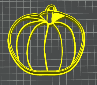 halloween Biscotto di zucca tagliabiscotti, idee di decorazione, autunno, spezie, cari10cm v1 cookie cutter