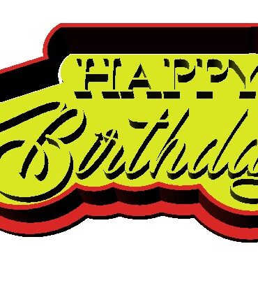 happy birthday stampino cookie cutter