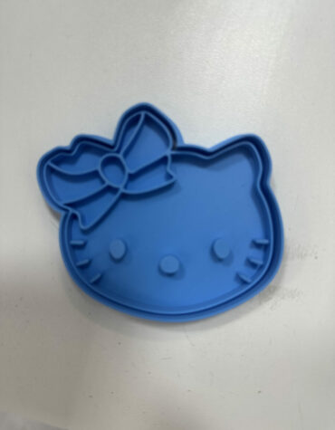 hello kitty con fiocco stampino per biscotti cookie cutter