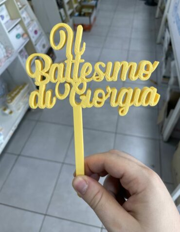 il battesimo di giorgia caketopper