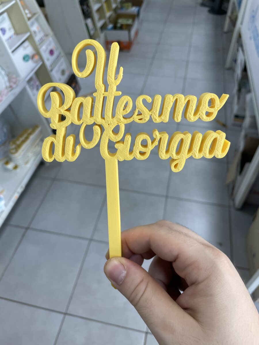il battesimo di giorgia caketopper