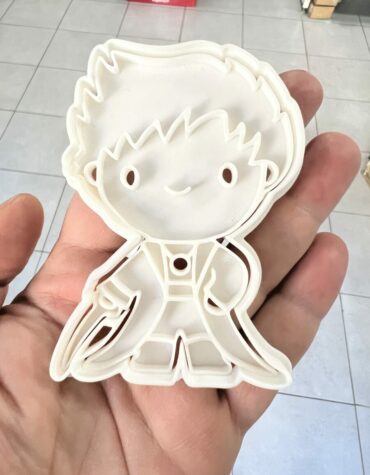 il piccolo principe con spada stampino per biscotti cookie cutter
