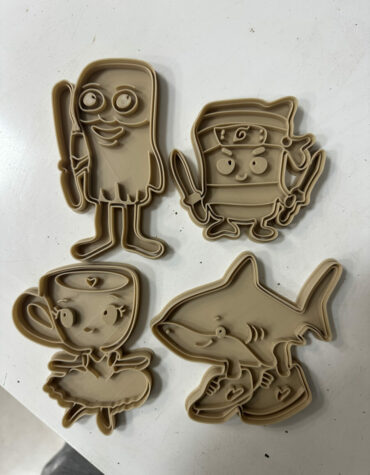 italian brainrot cookies stampino per biscotti cookie cutter