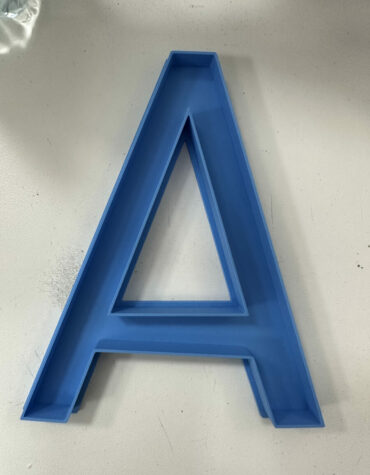 lettera A alta 13 stampino per biscotti cookie cutter