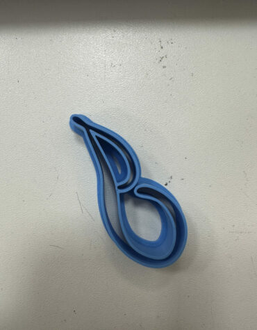 lettera I piccolina stampino per biscotti cookie cutter