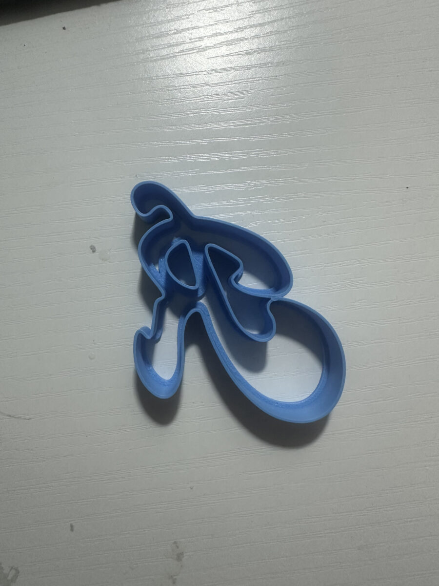 lettera R 6,5cm stampino per biscotti cookie cutter