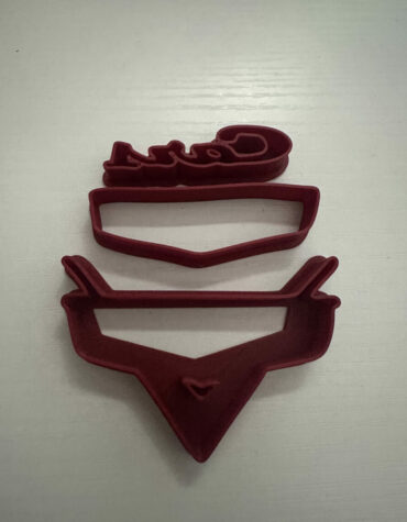 logo cars scomposto stampino per biscotti cookie cutter