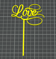 love torta caketopper san valentino