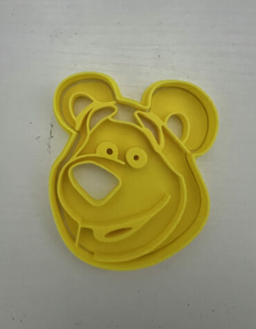 masha e orso orso viso stampino per biscotti cookie cutter