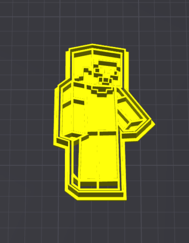minecraft intero stampino per biscotti cookie cutter