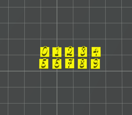 numeri ad impressione stampino per biscotti cookie cutter v2
