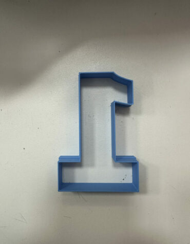 numero 1 a misura stampino per biscotti cookie cutter