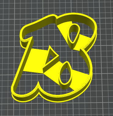 numero 18 stampino per biscotti cookie cutter v2