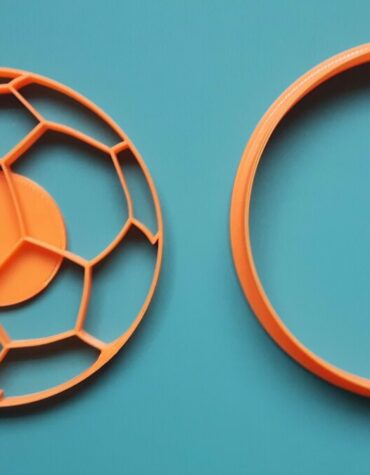 pallone da calcio stampino per biscotti cookie cutter