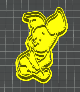 pimpi winnie the pooh stampino per biscotti cookie cutter