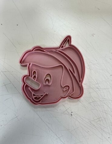 pinocchio viso stampino per biscotti cookie cutter