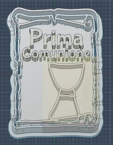 prima comunione stampino per biscotti cookie cutter