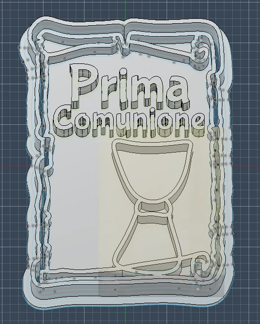 prima comunione stampino per biscotti cookie cutter
