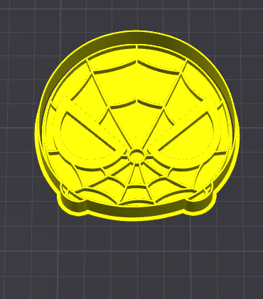 push spiderman stampino per biscotti cookie cutter tsum tsum