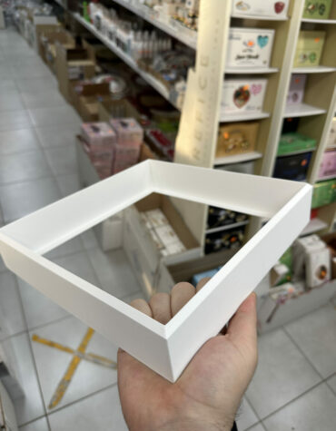 quadrato 25x25h5 tagliatorta stampino per biscotti cookie cutter v0
