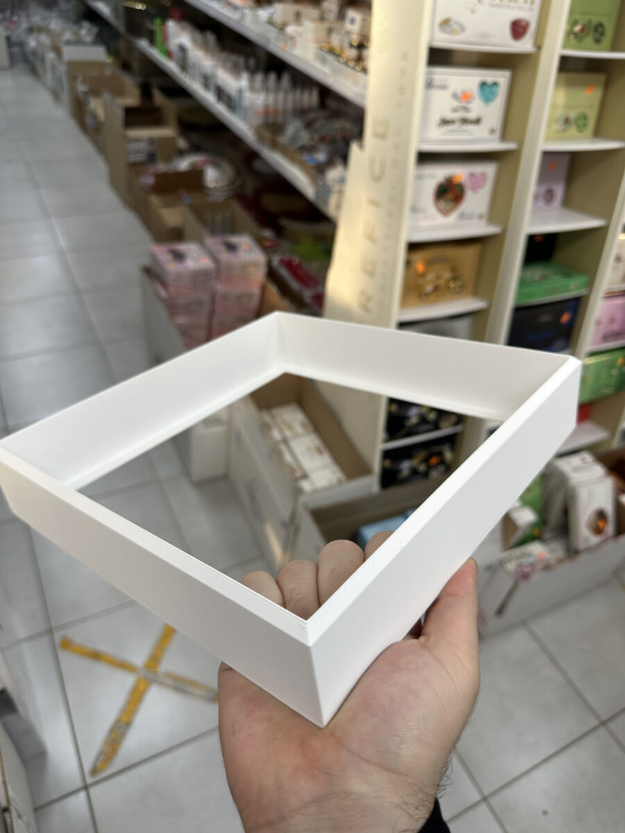 quadrato 25x25h5 tagliatorta stampino per biscotti cookie cutter v0
