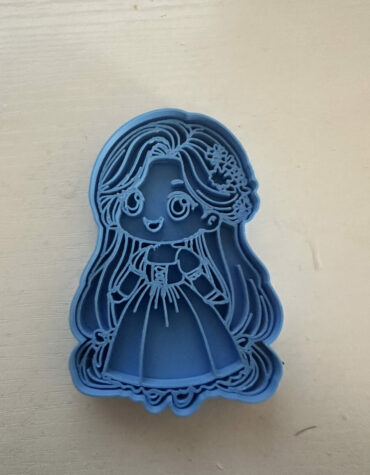 rapunzel principessa cute stampino per biscotti cookie cutter