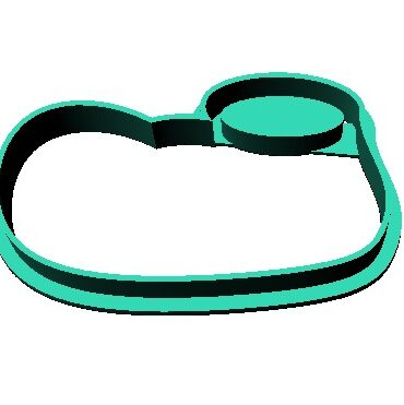 scarpe topolino stampino per biscotti cookie cutter