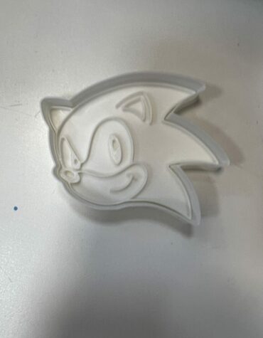 sonic testa stampino per biscotti cookie cutter