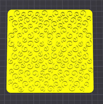 stamp spiral stencil stampino per biscotti cookie cutter