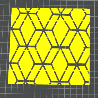 stencil a righe squadrate v1