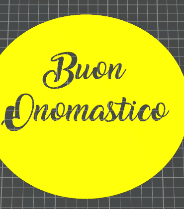 stencil buon onomastico