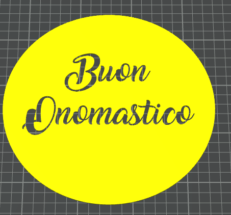 stencil buon onomastico