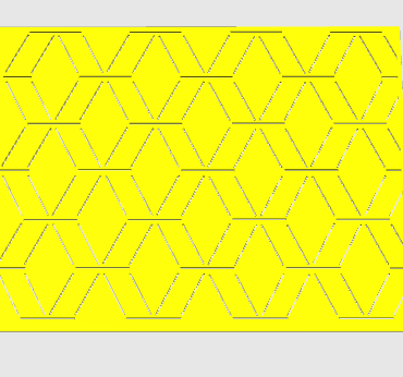stencil pattern rombi
