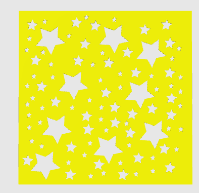 stencil stelle star 132 v1