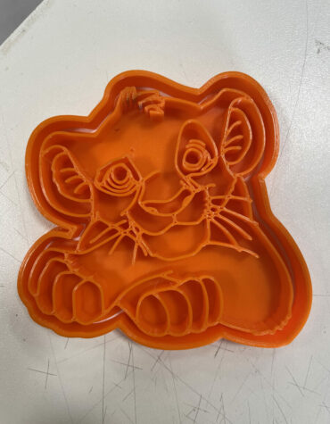 symba simba re leone stampino per biscotti cookie cutter
