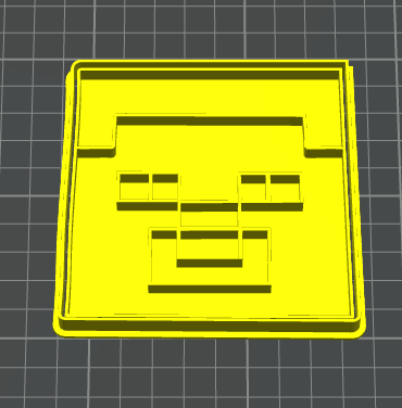 testa minecraft stampino per biscotti cookie cutter