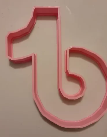 tik tok tiktok stampino per biscotti cookie cutter